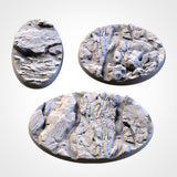 "Socle résine" Volcanique oval 120