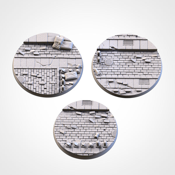 "Socle résine" Ville 90MM