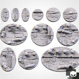 "Socle résine" ancestral ruins oval 120