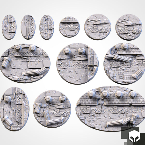 "Socle résine" ancestral ruins 80MM