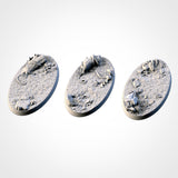 "Socle résine"Forêt  oval 105