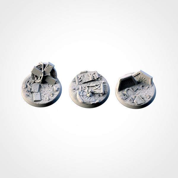 "Socle résine" Tombes 40MM
