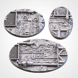 "Socle résine" Steampunk oval 120
