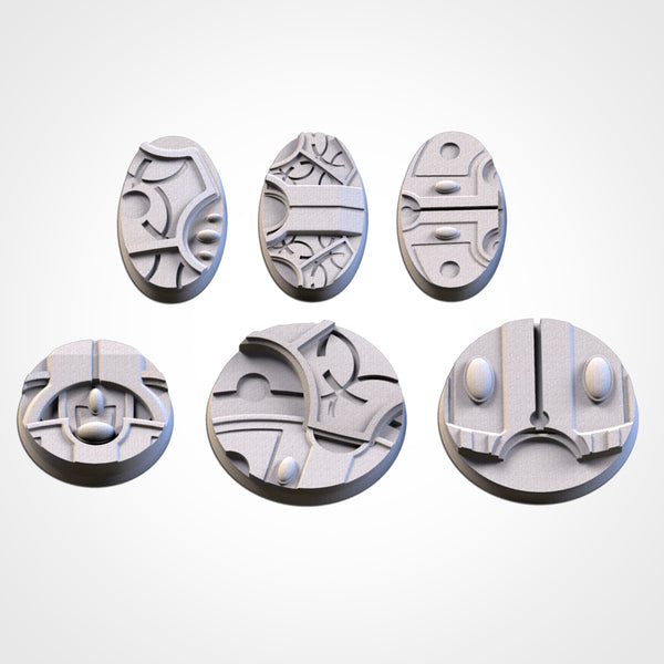 "Socle résine" Magic temple oval 60