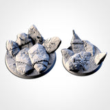 "Socle résine" Chaos  80MM