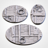 "Socle résine" Bois oval 170