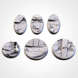 "Socle résine" Ruines oval 60