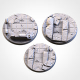 "Socle résine" Ruines 90MM