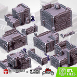 "txarli factory", Ville cyberpunk
