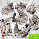 "txarli factory", Tanks xenos détruits
