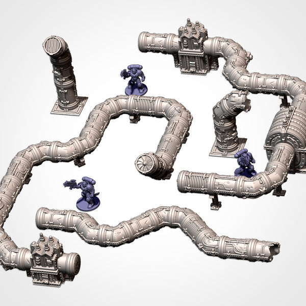 "txarli factory", Modular Pipes