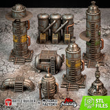 "txarli factory", Industrial grimdark sector