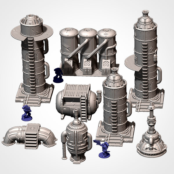 "txarli factory", Industrial grimdark sector