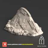 "Verridan IV, massacre site" Reste de titan