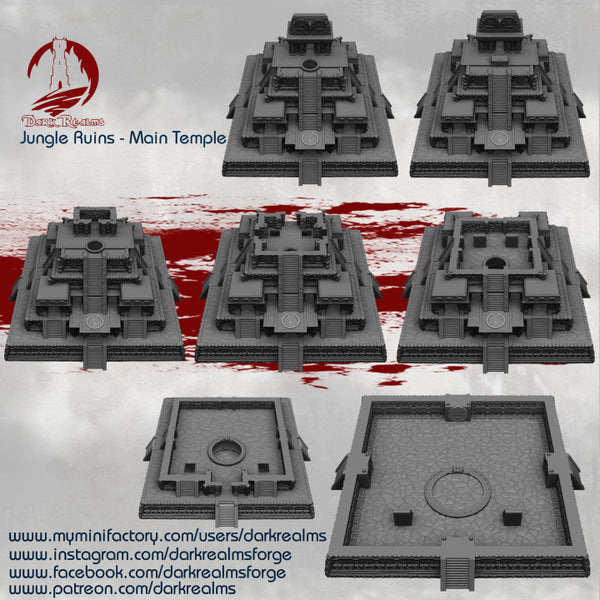 "Jungle Ruins" : Main Temple