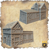 "Ville fantasy", Lot de petite maison