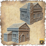 "Ville fantasy", Lot de petite maison