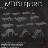 "Mudifjord" Set de passerelles