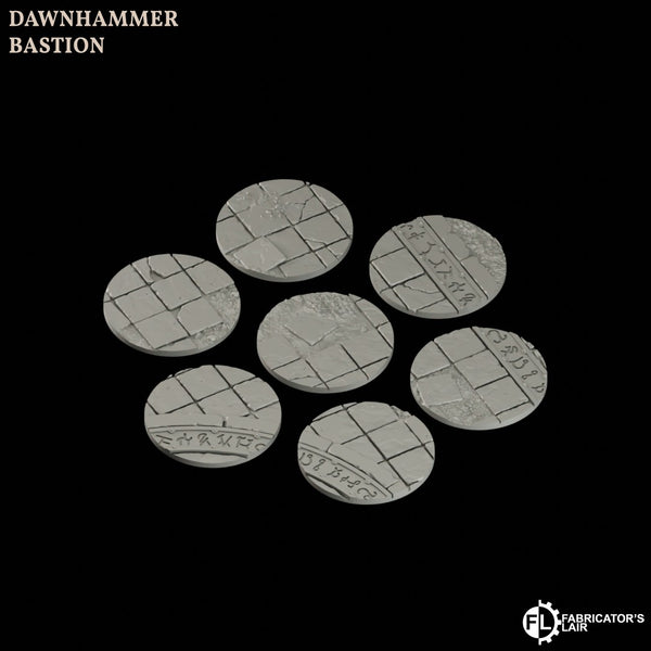 "Socle résine" Dawnhammer bastion