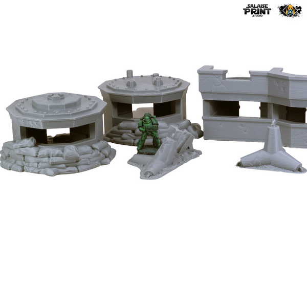 "txarli factory", Set de bunker