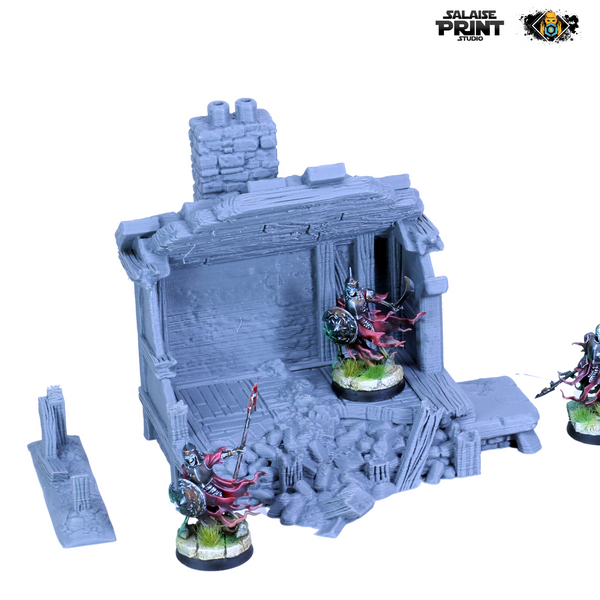 "kasenport", Forge en ruine