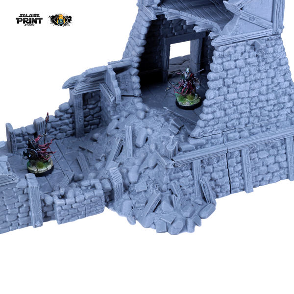 "Barrenfall", Tower ruins