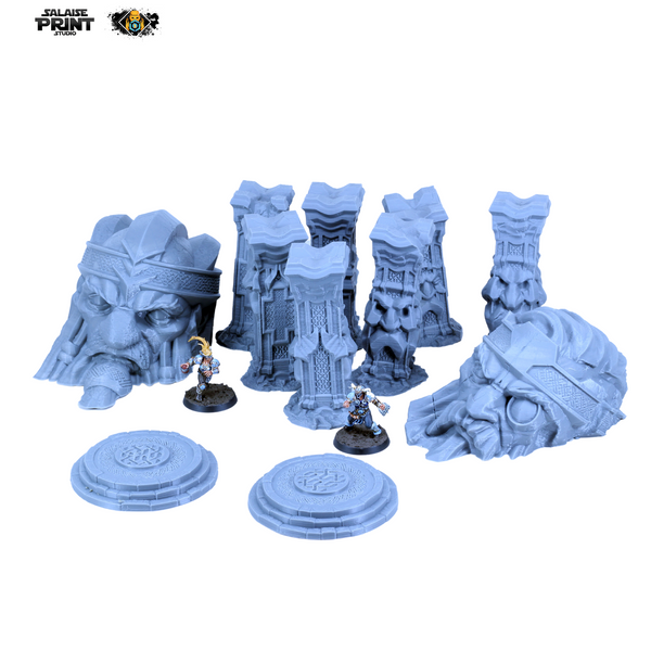 "txarli factory", Set de village nain