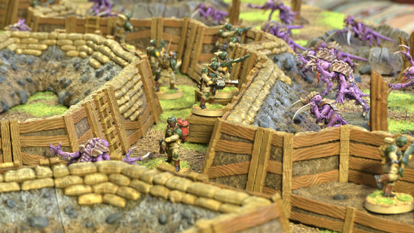 Trench Warfare Zone : Reseaux de tranchées