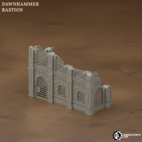 "Fabricator lair" : dawnhammer bastion, Demolished Barracks