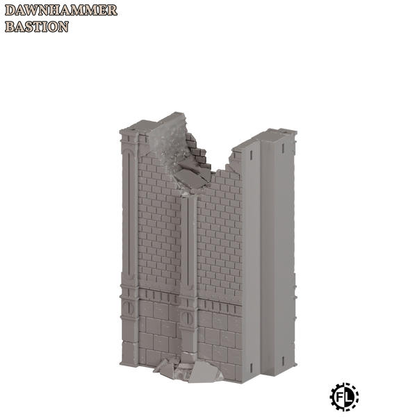 "Fabricator lair" : dawnhammer bastion, mur forteresse