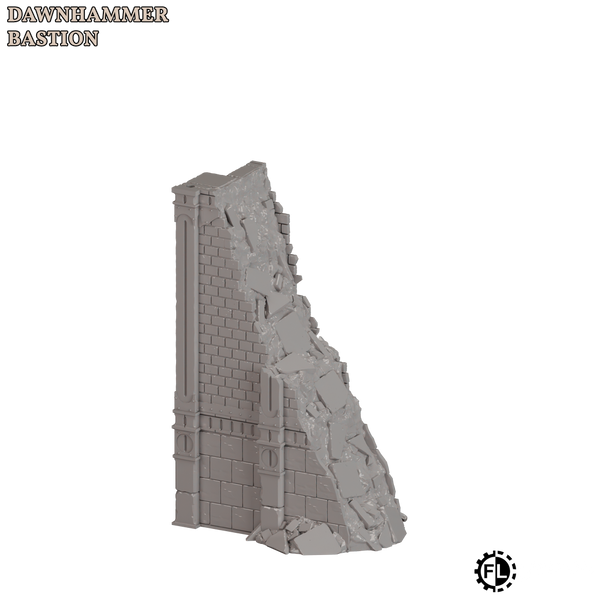"Fabricator lair" : dawnhammer bastion, mur forteresse