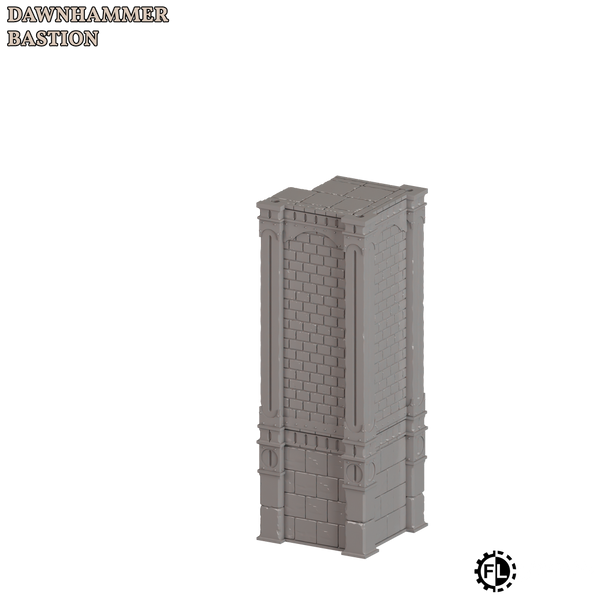 "Fabricator lair" : dawnhammer bastion, mur forteresse