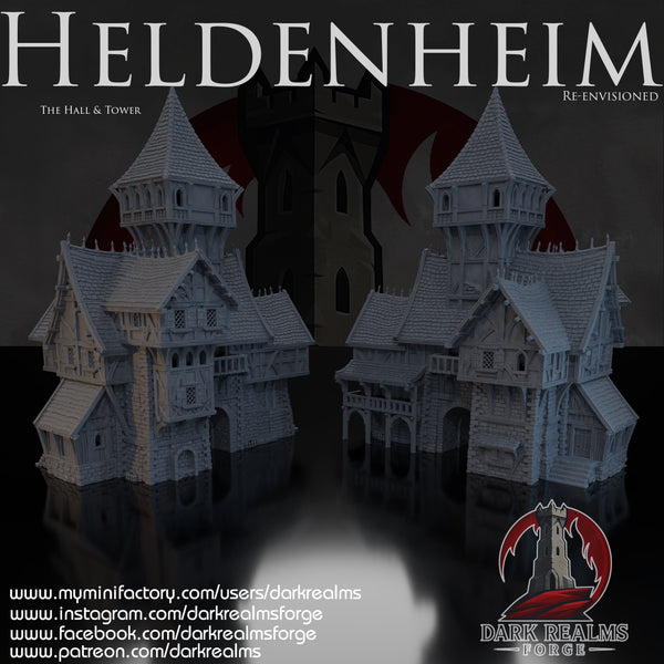 Dark Realms : Heldenheilm - The hall and Tower