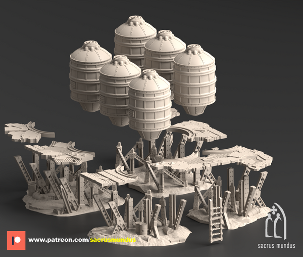"Ork fungus farm", Gros dépot