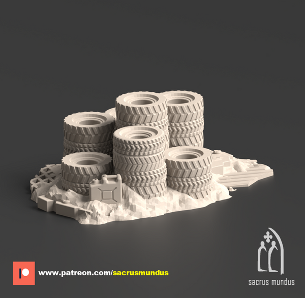 Warpzel-1A, Tires