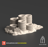 Warpzel-1A, Tires