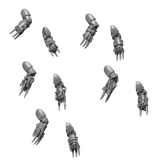 "bitz résine" Griffes énergétiques loups