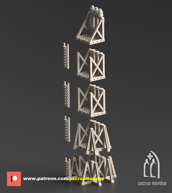 Golgotha Oil Fields, Flare tower A