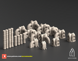 Golgotha Oil Fields, Pipelines
