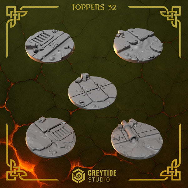 "bitz Anvil wardens"   toppers 32
