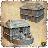 "Ville fantasy", Maison des bains