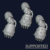 "bitz résine" gants gen 4/gen 6 v1