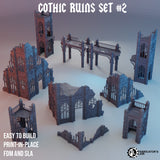 "Fabricator lair" Gothic ruin set 2