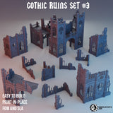 "Fabricator lair" Gothic ruin set 3