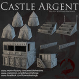 "Castle argent" Breton jousting grounds