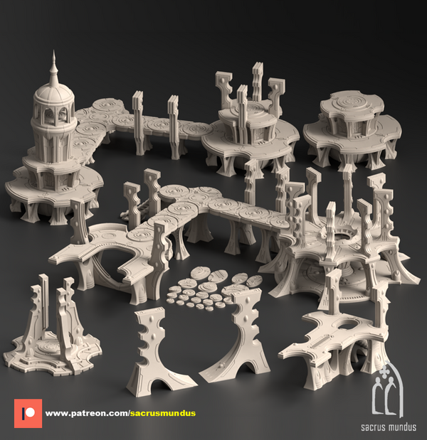 "Ivdyris. Astral Gateway" Walkways set d'extension