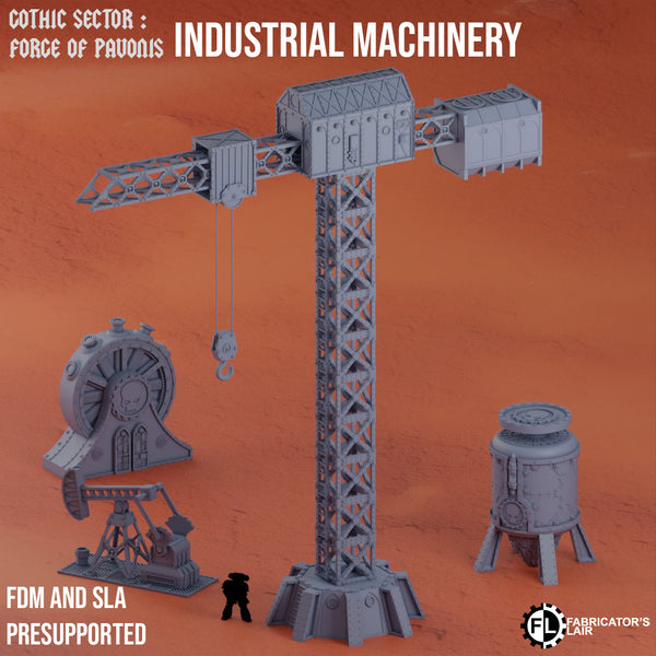 "Fabricator lair" La grue