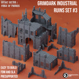 "Fabricator lair" Industrial ruin set 3