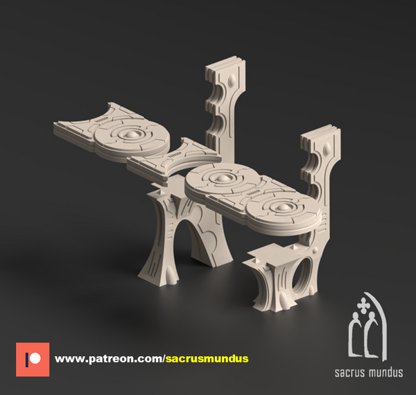 "Ivdyris. Astral Gateway" walkways, sets complet