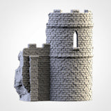 "txarli factory", set de château en ruine